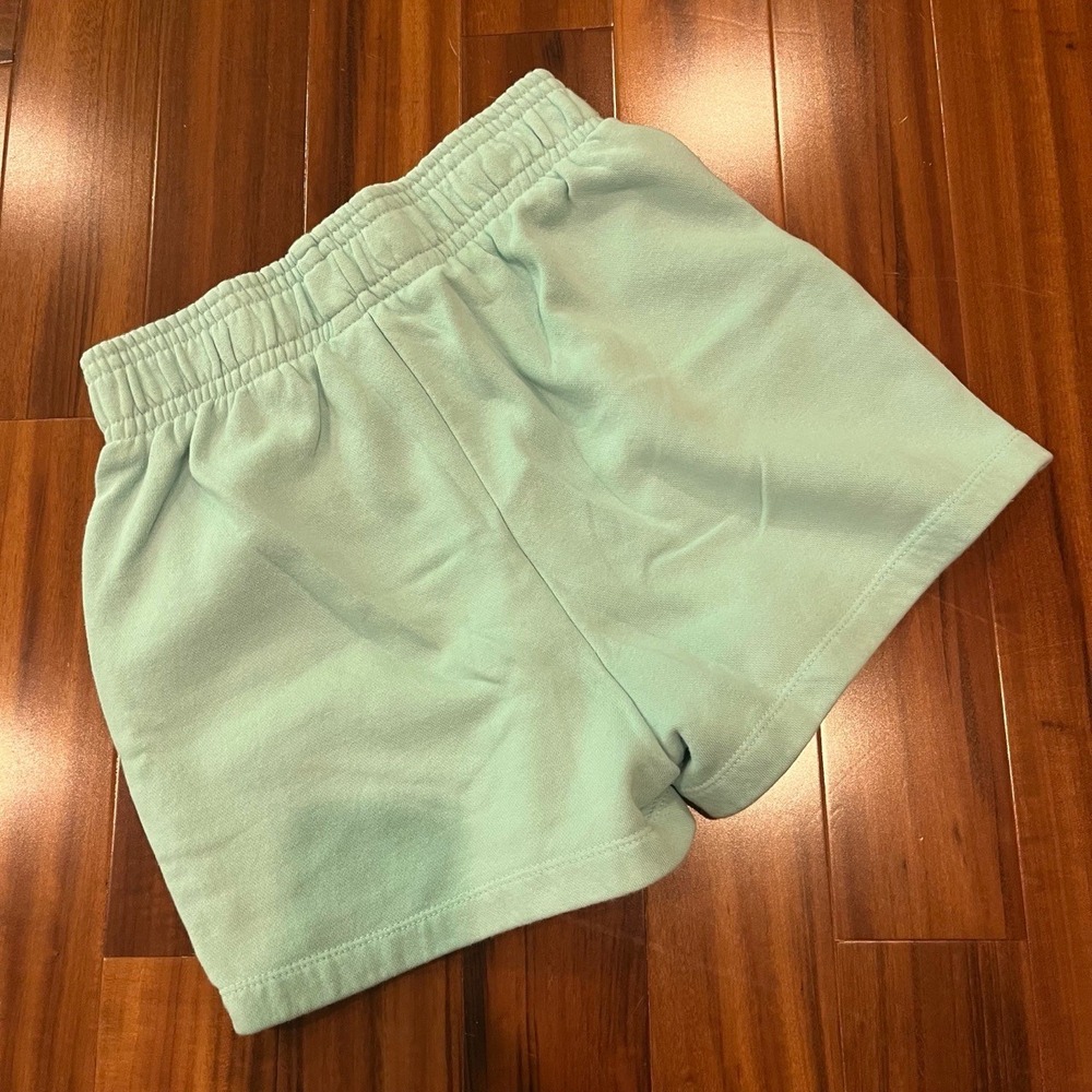 Nike Mushroom Sweat Shorts Light Green Embroidered Limited Edition Size Small‎ - Picture 4 of 7